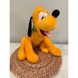Disney Pluto Plush Stuffed Animal Toy 12" Vintage